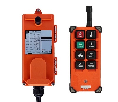 6 butonlu vinç uzaktan kumandası